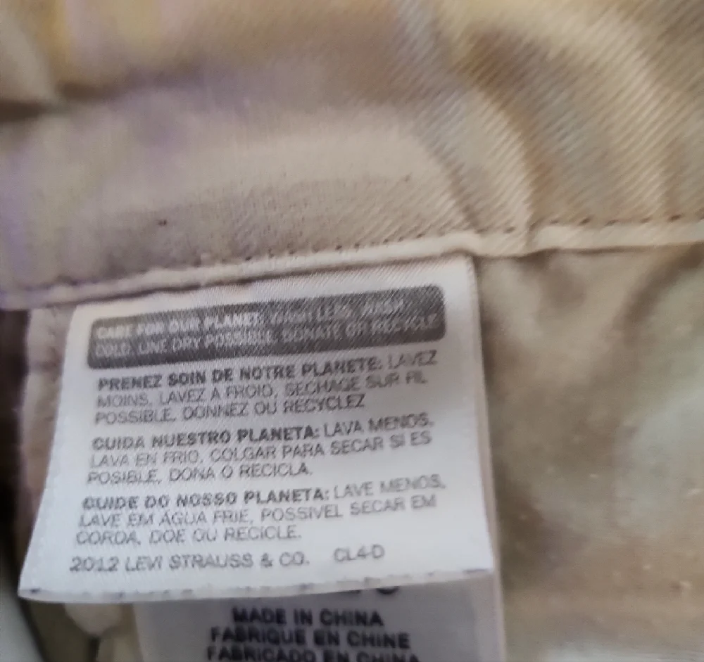 Dockers Men's Khaki Flat Front Shorts